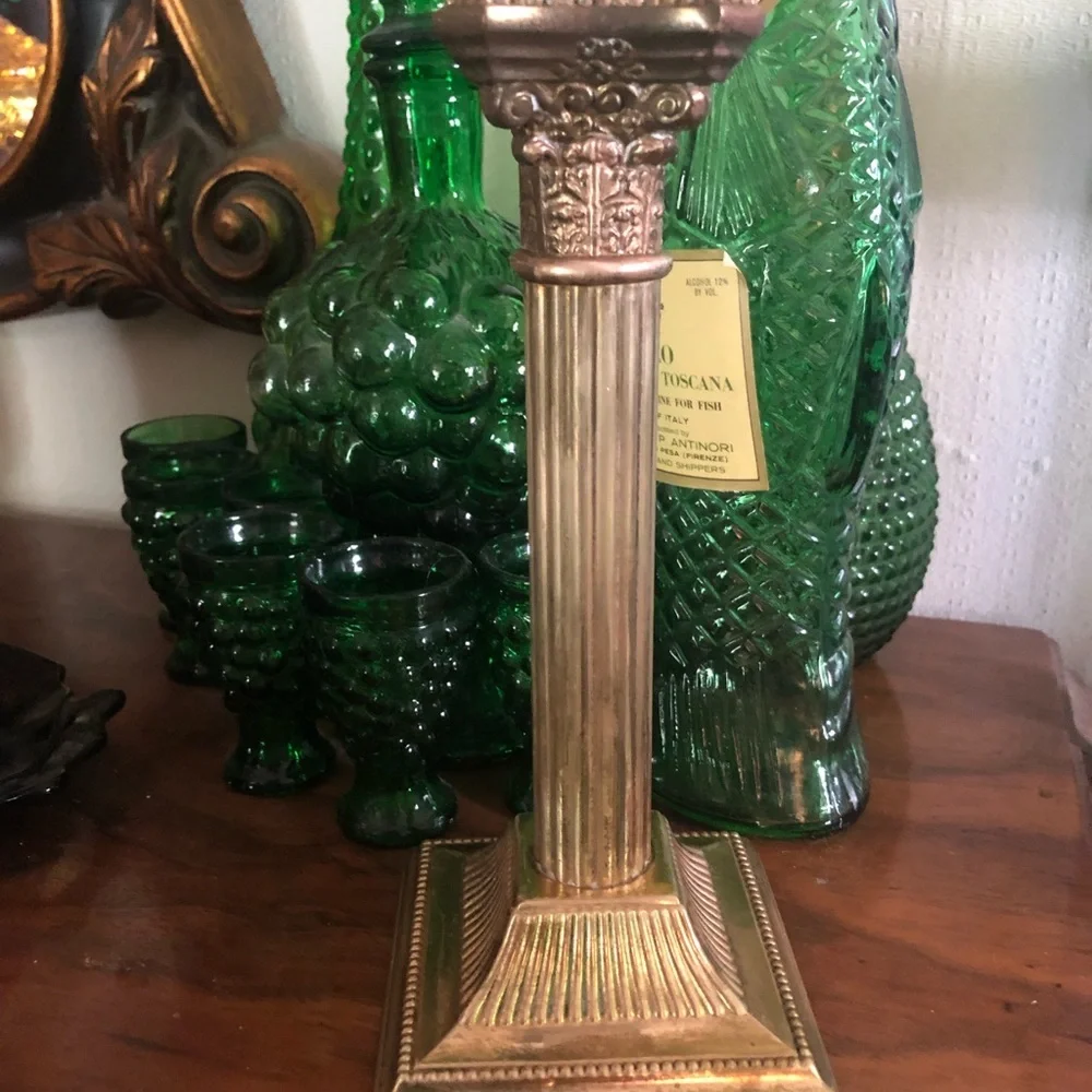 Vintage Brass Candlestick
